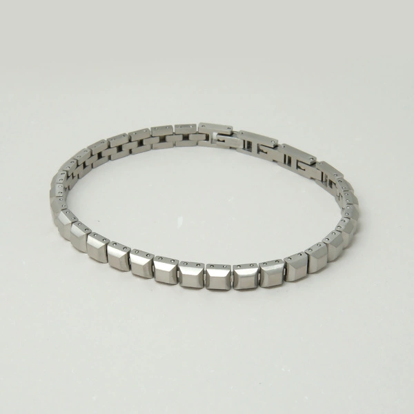 Modułowa bransoletka męska ze stali szlachetnej. LEGENDARNY KRUK