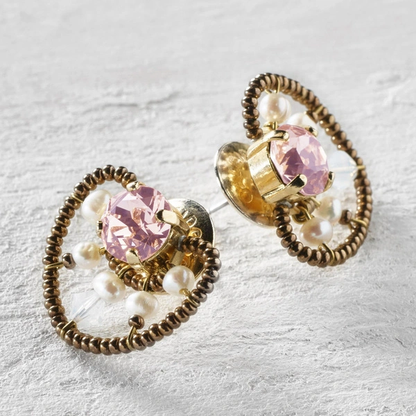 Kolczyki wkrętki. MOJE MAŁE WACHLARZE